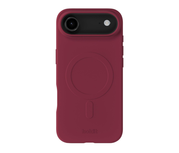 Holdit Soft Magsafe Case iPhone 17 Air Red Velvet - 1361747 - zdjęcie